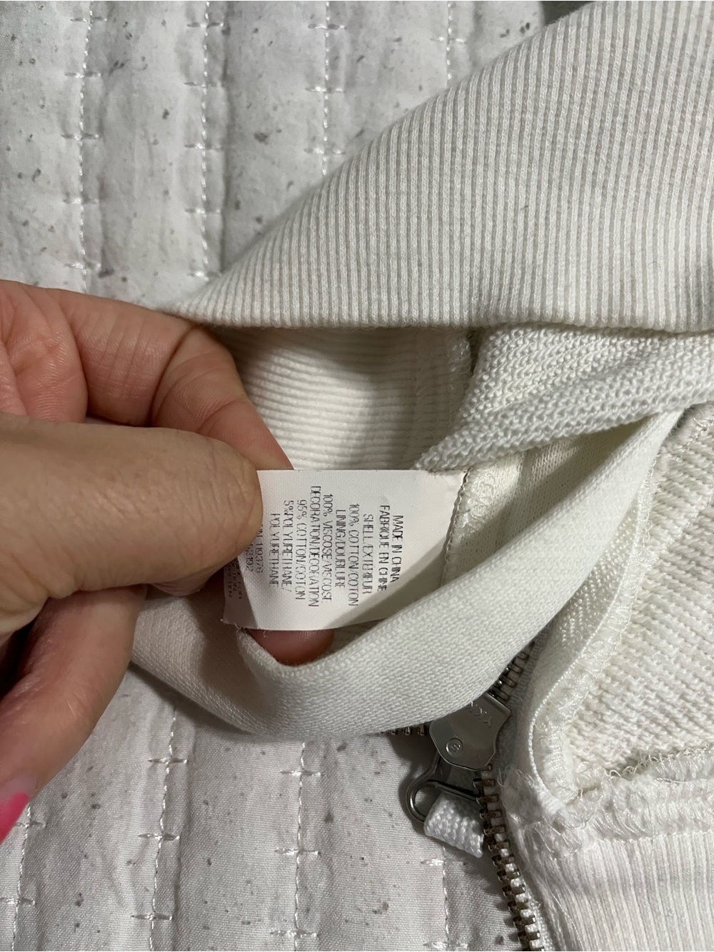 Helmut Lang Off-White Short Sleeve Hoodie - Picture 5 of 5
